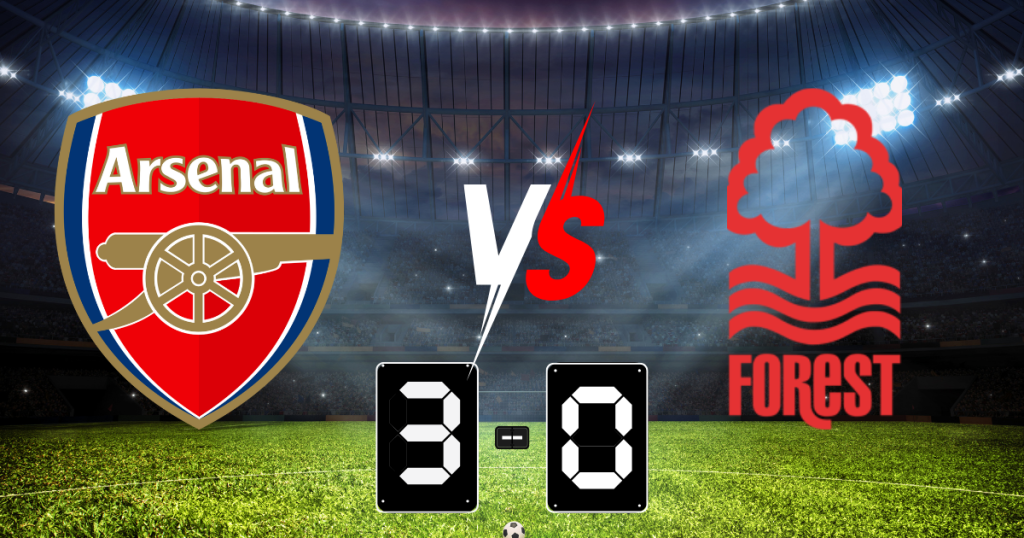 อาร์เซนอลฟอร์มแรงต่อเนื่อง เปิดบ้านถล่มฟอเรสต์ 3-0