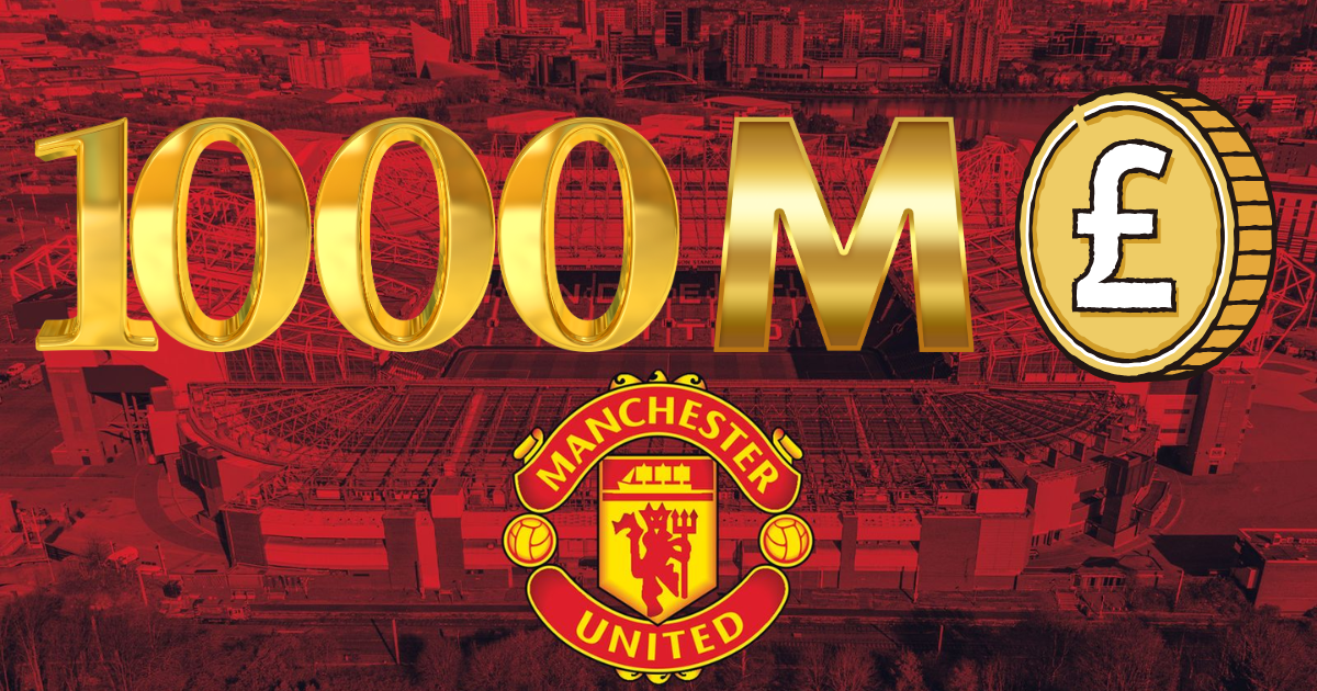 แมนฯ ยูไนเต็ด หนี้สินพุ่งทะลุ 1,000 ล้านปอนด์ หลังทุ่มเงินเสริมทัพ
